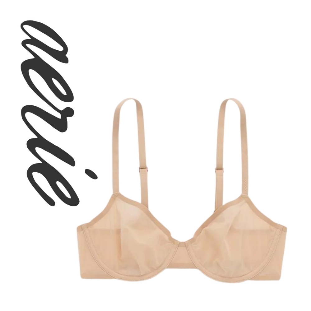 SMOOTHEZ Mesh Unlined Bra - Picture 3 of 3